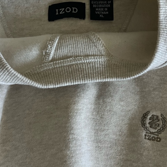 IZOD Men’s Pullover. Light Tan Colored, Size XL - Picture 4 of 4